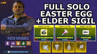 MW3 Zombies Full Solo Easter Egg & Cutscene & Elder Sigil Schematics