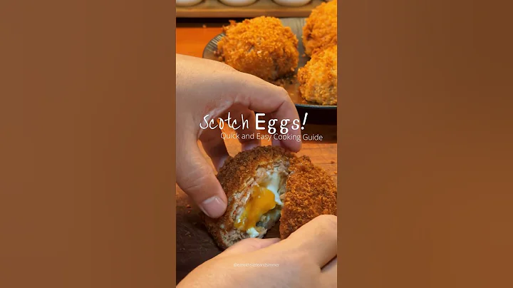 Scotch Eggs - The easiest way #food #cooking #scotcheggs