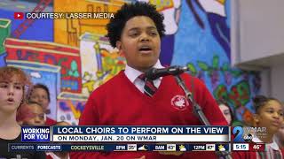 Baltimore student choirs appear together on 'The View'