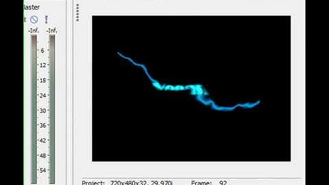 How to make lighting text effect on Sony Vegas 8.0 pro