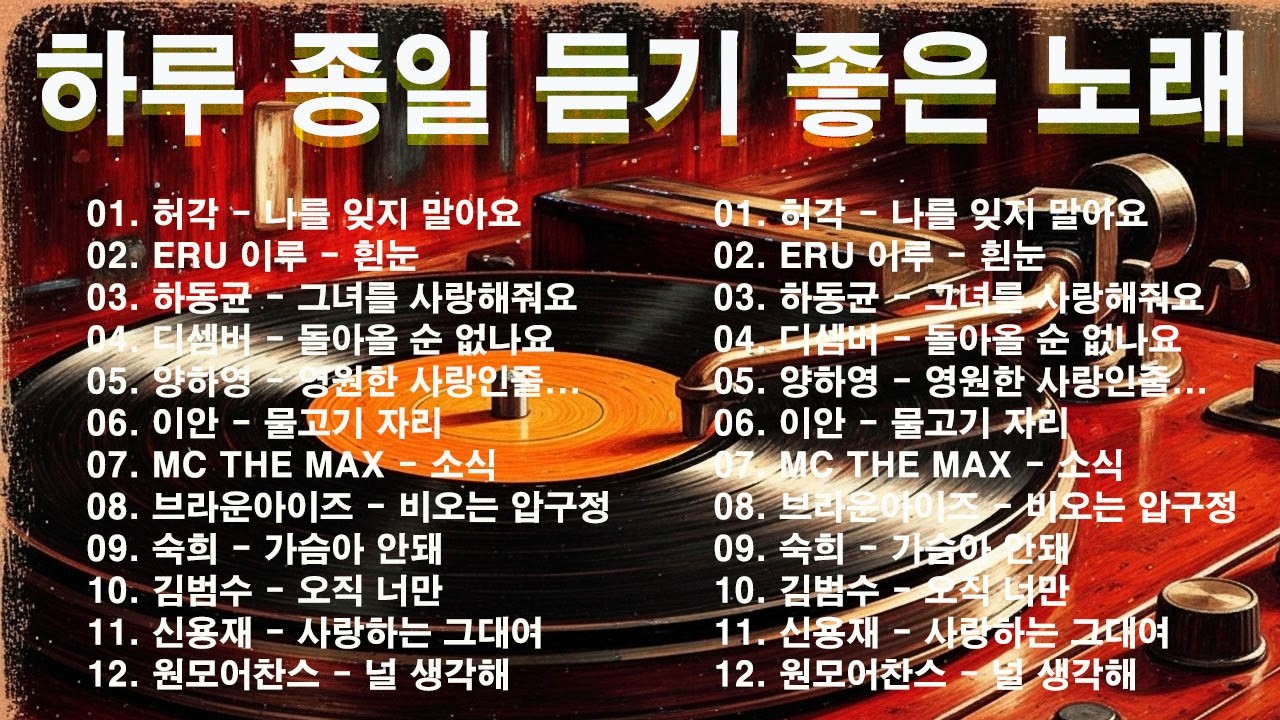 듣기만 해도 설레는 1990~2026년 발라드모음 우리가 사랑했던 추억노래️🌷🌷 김필/임영웅/ 멜로망스/ 케이시/거미/ 박보람/이하이/이수현 /백지영/김필/나윤권/ 펀치/ 다비치