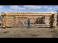 The end is near and spring is here  building my log home pt 13