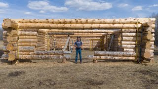 The End is Near and Spring is Here  Building My Log Home Pt. 13