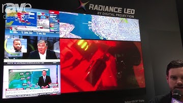 CEDIA 2017: Digital Projection Shows Radiance LED 137" Video Wall Display