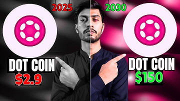 POLKADOT Price Prediction 2025 TO 2030 🚀 | $2.9 to $150 Possible?