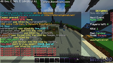 Minecraft ¦ Hypixel Skywars ¦ Hacker Exposed! #5