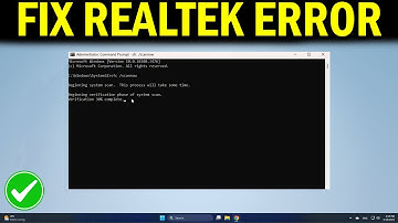 How To Fix Realtek Semiconductor Corp. - Extension Install Error