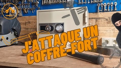 J'attaque un coffre-fort comme un voleur ! Combien de temps tiendra-t-il?