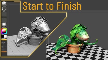 Plant Creature - Start to Finish