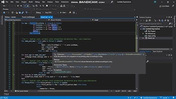 Lambda Expressions Dan Order By - Visual Basic VB.net