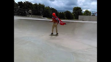 Redneck skateboarding