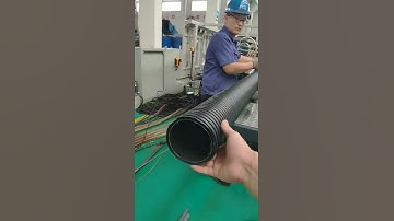 ZC-180H Corrugated Pipe Extrusion Machine Video - Manufacturer: ZhongyunTech