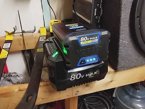 Kobalt battery mower