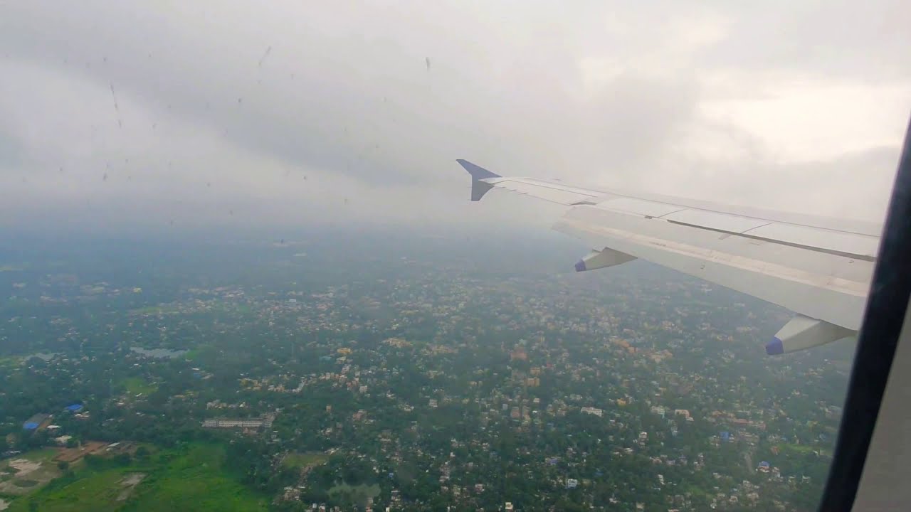 LANDING IN KOLKATA AIRPORT FULL HD YouTube