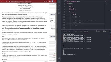 Codeforces Round #829 (Div. 2) Screencast