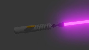 Star Wars Lightsaber Blender 2.8 EEVEE