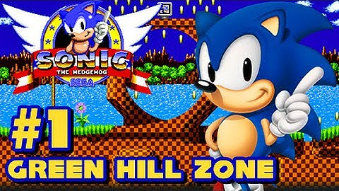 Sonic the Hedgehog Sega Genesis - (1080p) Part 1 - Green Hill Zone