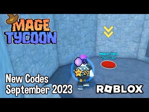 Mage Tycoon Codes - Roblox