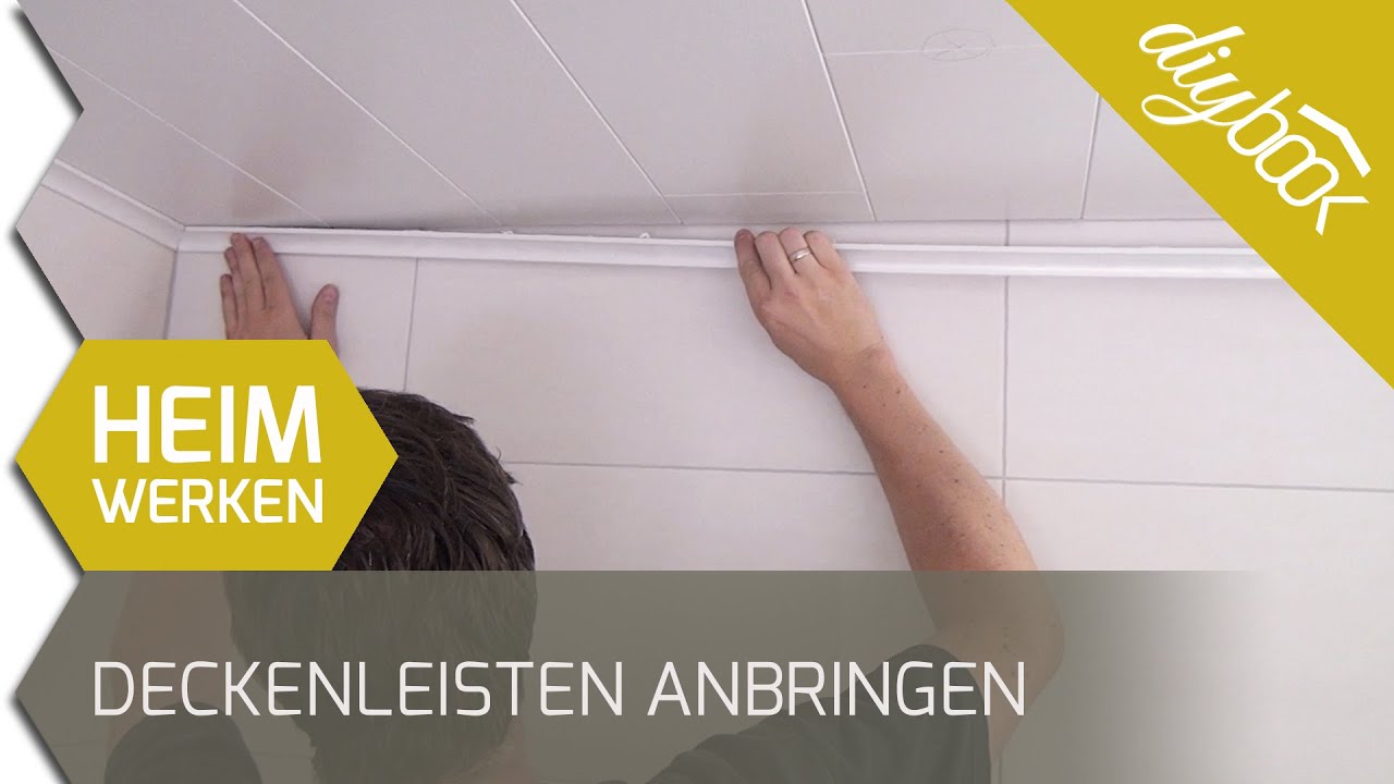 Update Deckenleisten anbringen