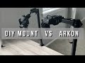 DIY Phone Mount for Recording YouTube Videos | CHEAP - Arkon Mount Dupe Overhead Mount