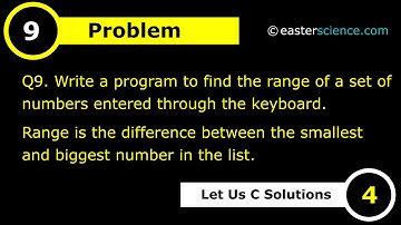 Write a c program to find the range of a set of numbers entered through the keyboard.