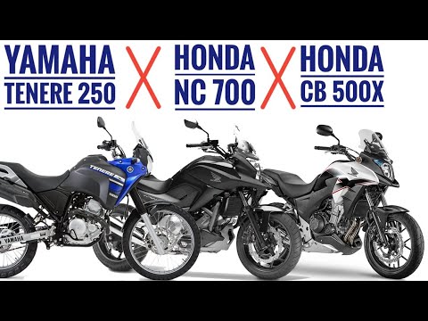 Yamaha Tenere versus Honda NC versus Honda CB X Yamaha Tenere versus Honda NC versus Honda CB X