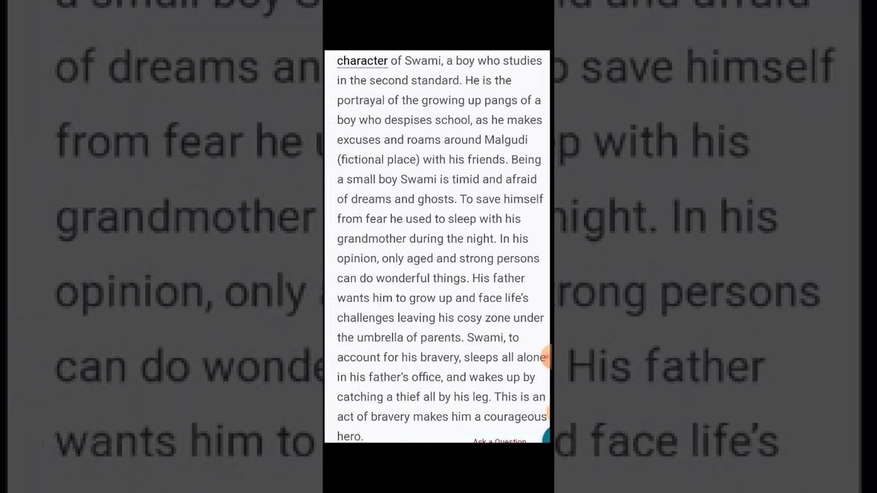 Class 7th   English   Ch 4   Swami's Night Alone