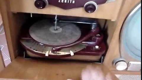 Zenith 1951 Giant Circle Radio Cobramatic PT1