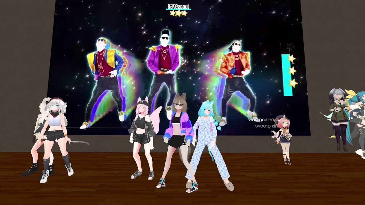 VRChat pypydance Let's Groove - Earth, Wind & Fire