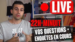 Emission live samedi 2 mai (22h/minuit) !