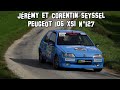 Rallye de la Noix de Grenoble 2022 - Peugeot 106 XSI N°127 - Jérémy et Corentin SEYSSEL