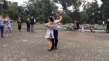 Tango căn bản/basic Halloween 2020 | Câu lạc bộ khiêu vũ NHỊP SỐNG VUI