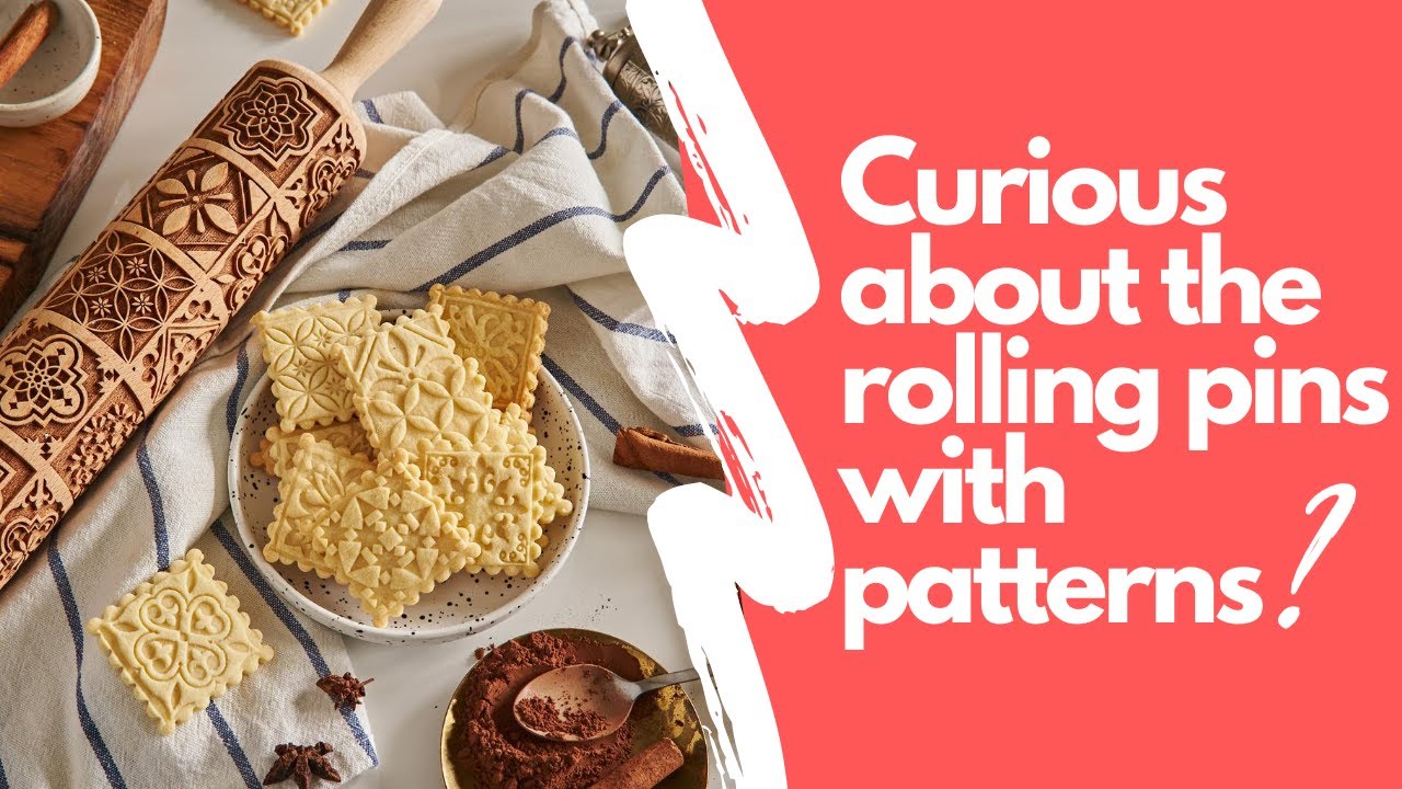 Pastrymade Embossed Rolling Pin YouTube