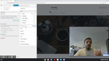 Storefront theme menu tutorial