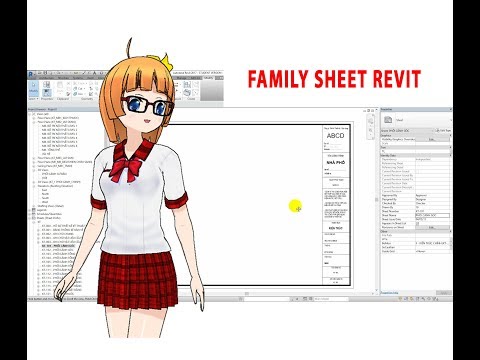 Revit KT Family SHEET - Phần 1 - Khung tên bản vẽ