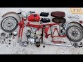 Реставрация мопеда Карпаты/Ч-1Разборка/Moped restoration Part-1