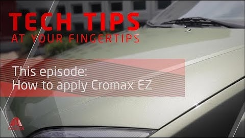 Tech Tip Ep.10: How to apply Cromax EZ