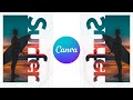 Canva Text Masking Tutorial - Easy Image-in-Text Effect! 🎨
