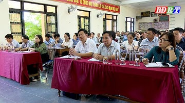 Tx Ba Đồn: Tiếp xúc cử tri chuyên đề đất đai năm 2024 với 3 phường Ba Đồn; Quảng Phong; Quảng Long