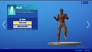 New Pull Up Emote With Audio! (Fortnite Battle Royale) (Item Shop 2/27/21)