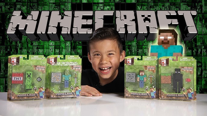 Minecraft Papercraft Overworld Deluxe Set 90-Piece Pack