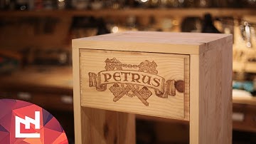 Wine crate coffee table