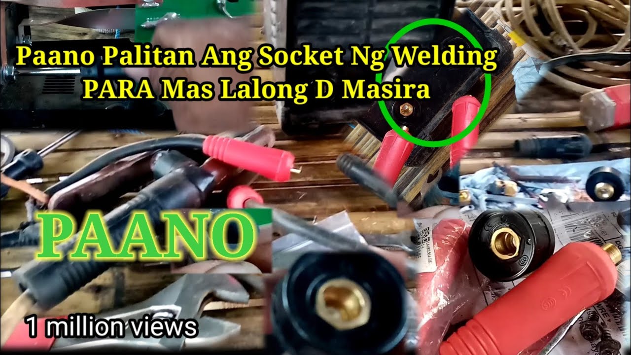 How To Repair Broken Socket Welding Machine / Paano Ayosin Or Palitan