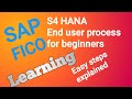 P2P process in S4 HANA system vendor creation BP FB60 F-53 F110 FBL1N #s4hana #saphanatraining #hana