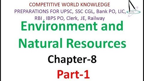 Environment and Natural Resources class 12 in hindi | Class 12 Chapter 8 World Politics | Part 1 |