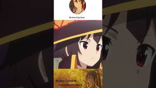 Megumin Watches Kazuma And Aqua Arguing Like Always Konosuba Season 3 Ep 11