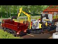 FS22 - Map The Old Stream Farm 076 🇩🇪🍓🌳 - Forestry, Farming and Construction - 4K