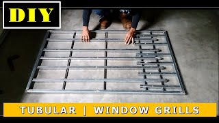 TUBULAR WINDOW GRILLS | 1'x1'x1.2 | Window grills design