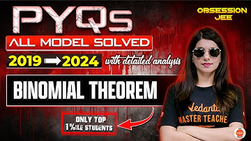 Binomial Theorem - Part 2|JEE main All PYQs Model Wise 2019 to 2024 PYQs and Questions|Namrata Ma