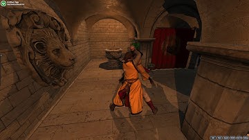 JanusWeb 60fps volumetric video test in a PBR environment